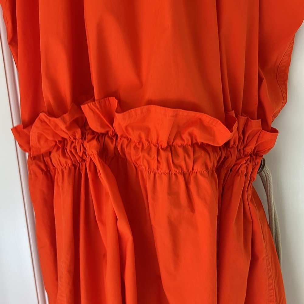 Sofie D'Hoore Bright Orange Dress size 34 EUC - Picture 5 of 7